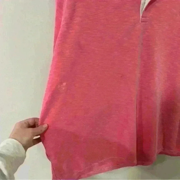 Tommy Bahama Palmetto Paradise Salmon Pink Polo Short Sleeve Shirt Size XXL - Picture 3 of 8